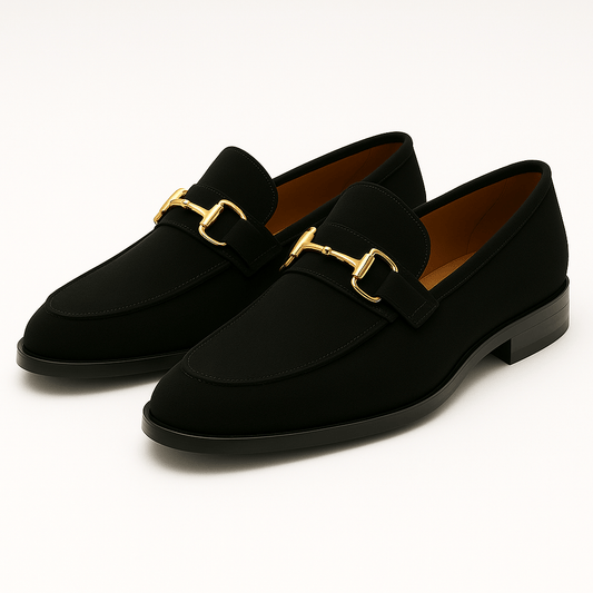 Almond Toe Suede Loafers
