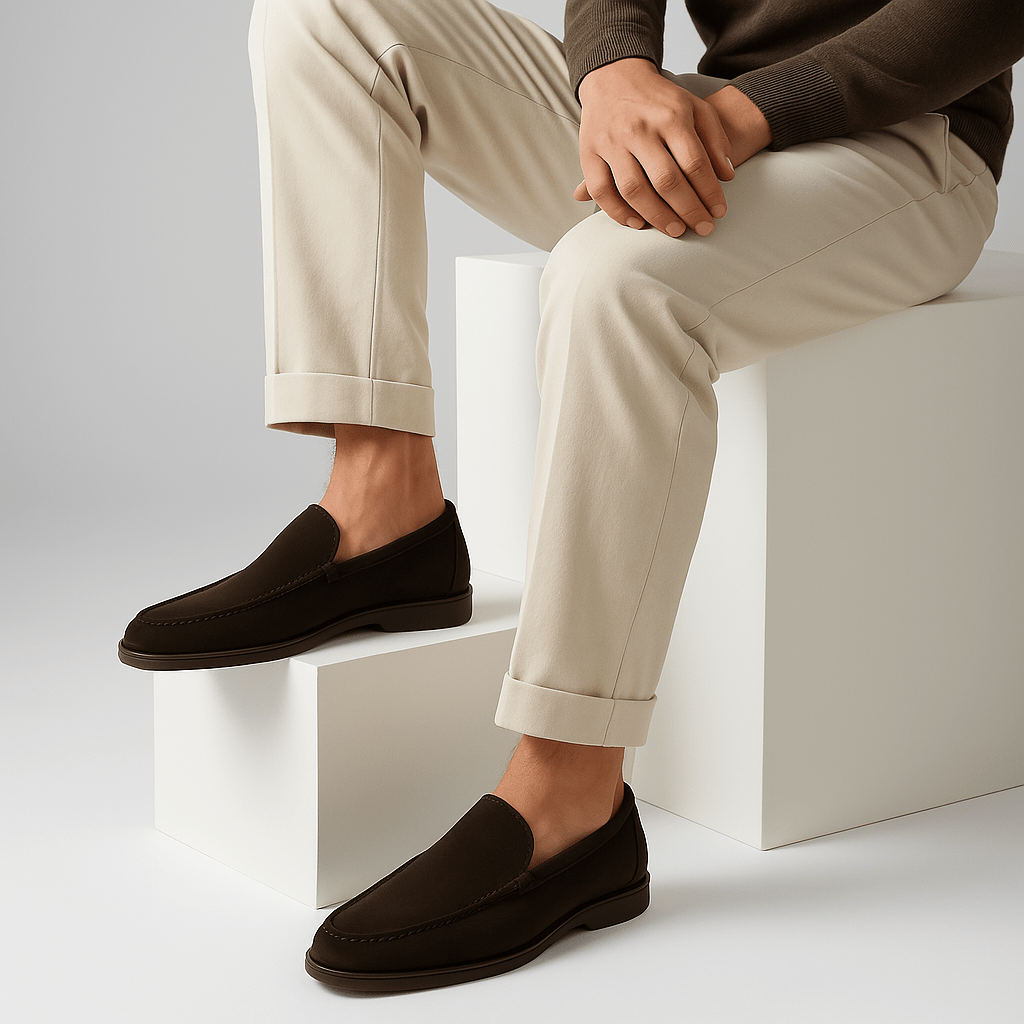 Classic Suede Loafers