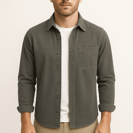 Corduroy Button Shirt