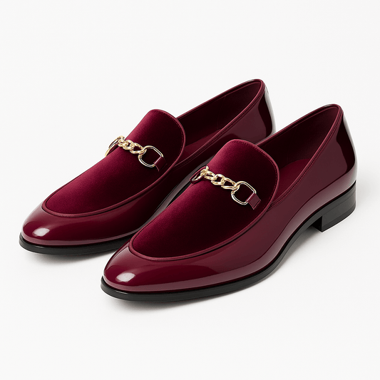 Gatsby Velvet Loafers