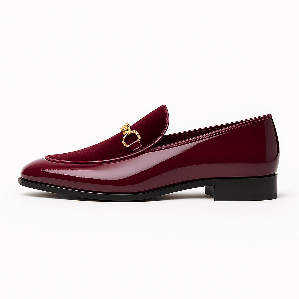 Gatsby Velvet Loafers