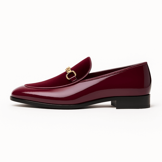Gatsby Velvet Loafers