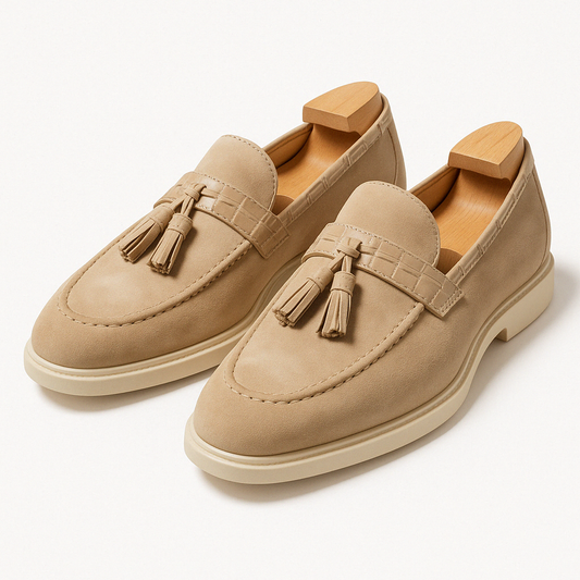 Hybrid Suede Loafers