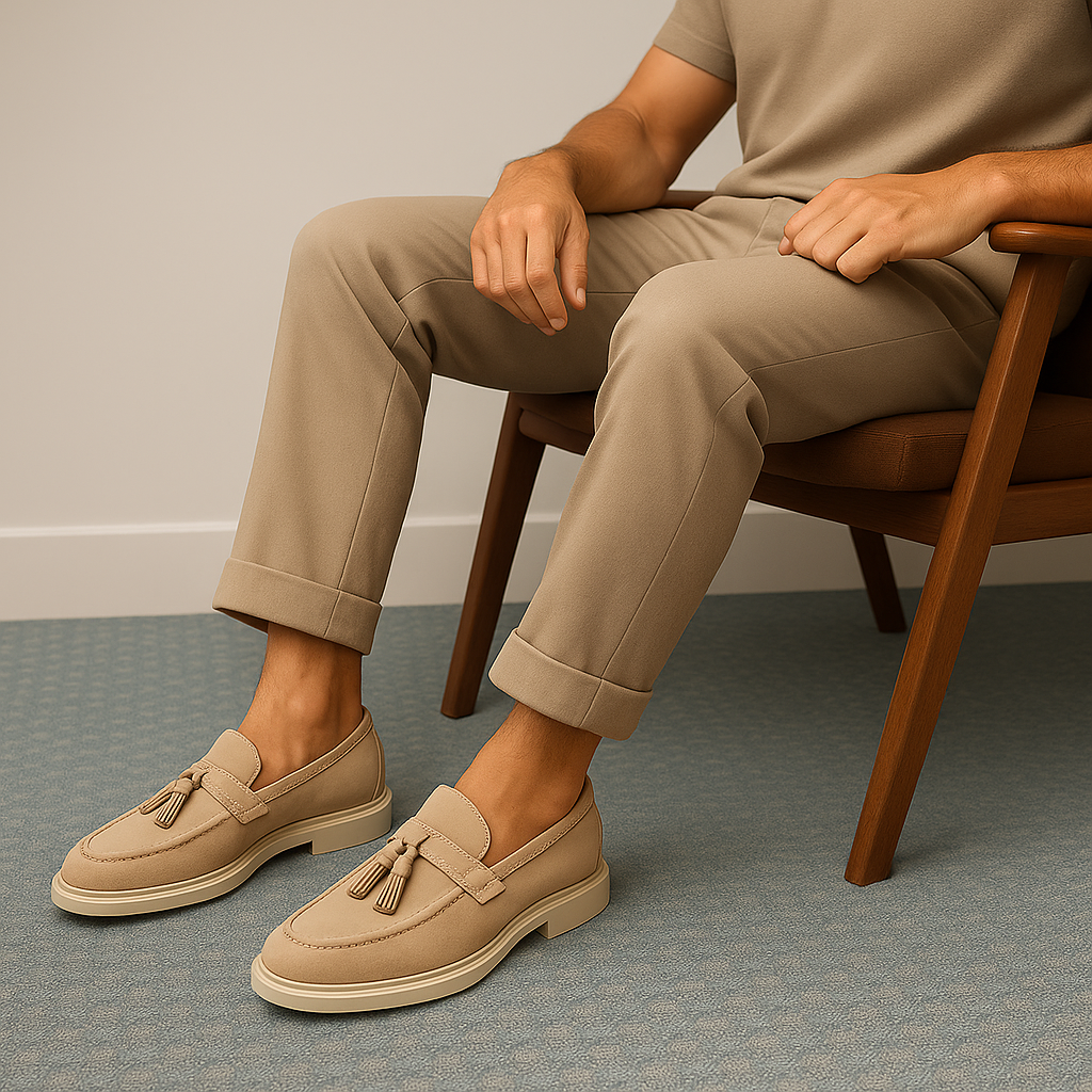 Hybrid Suede Loafers
