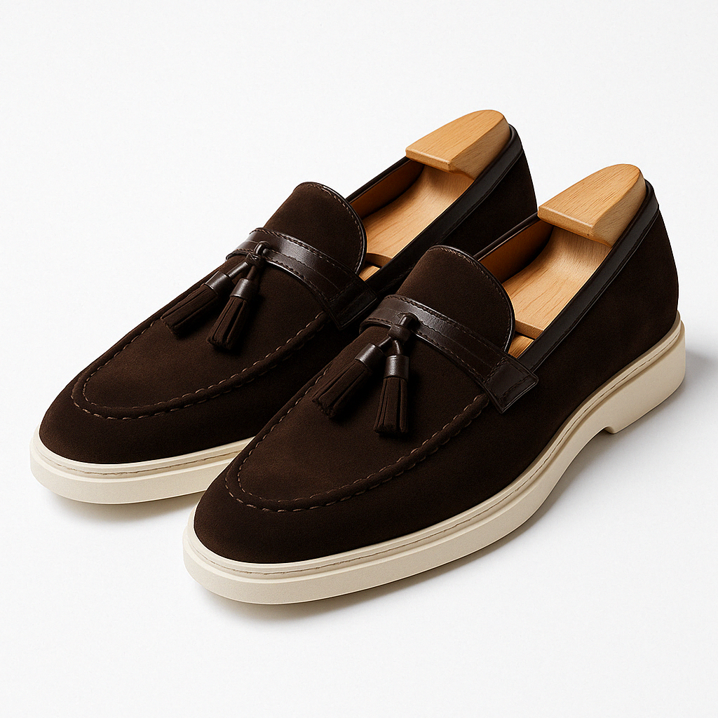 Hybrid Suede Loafers