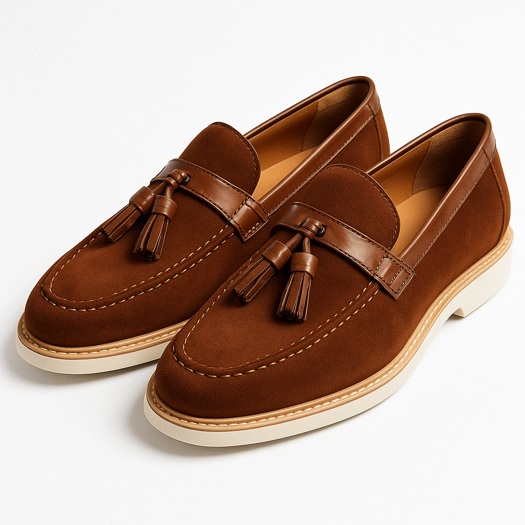 Hybrid Suede Loafers