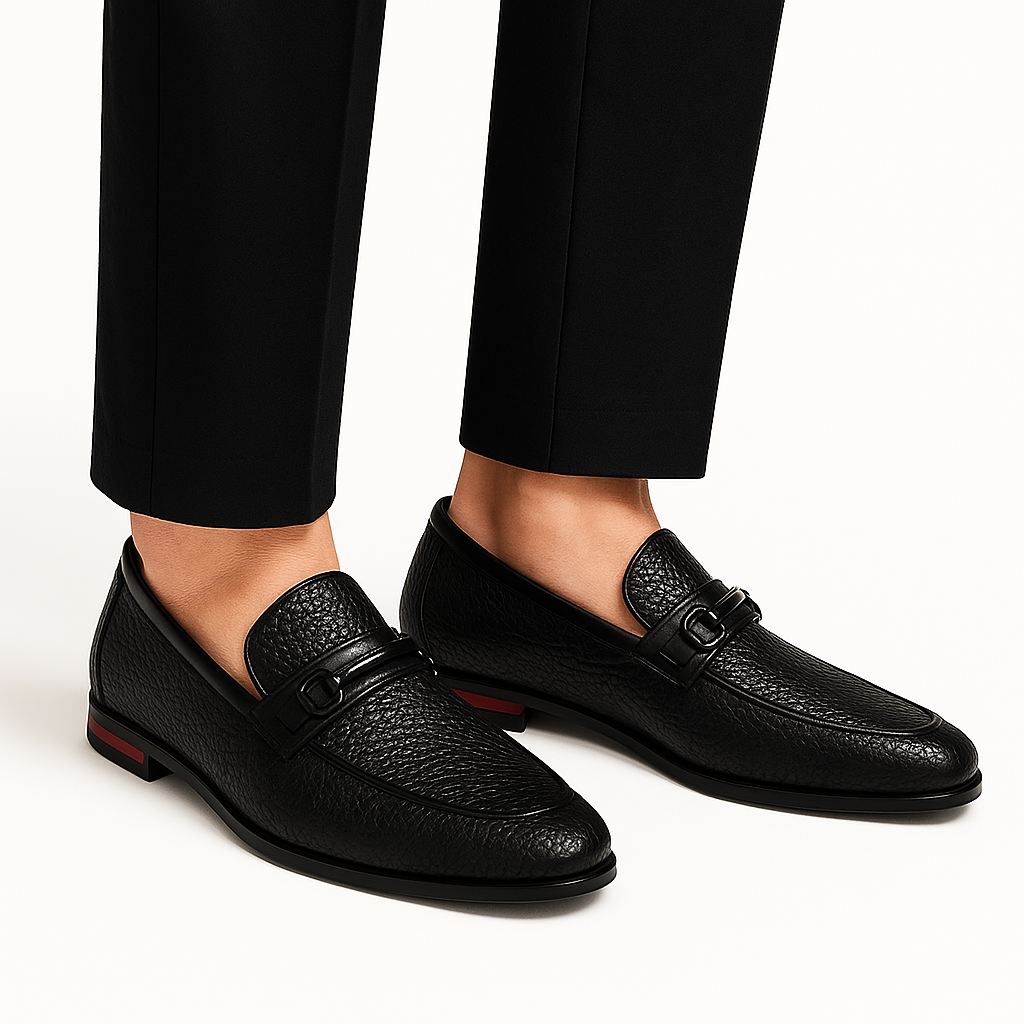 Oxford Vegan Leather Loafers