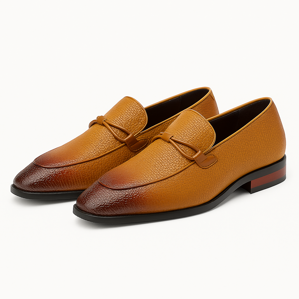 Oxford Vegan Leather Loafers