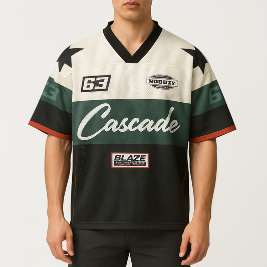 Retro Mesh Football Jersey