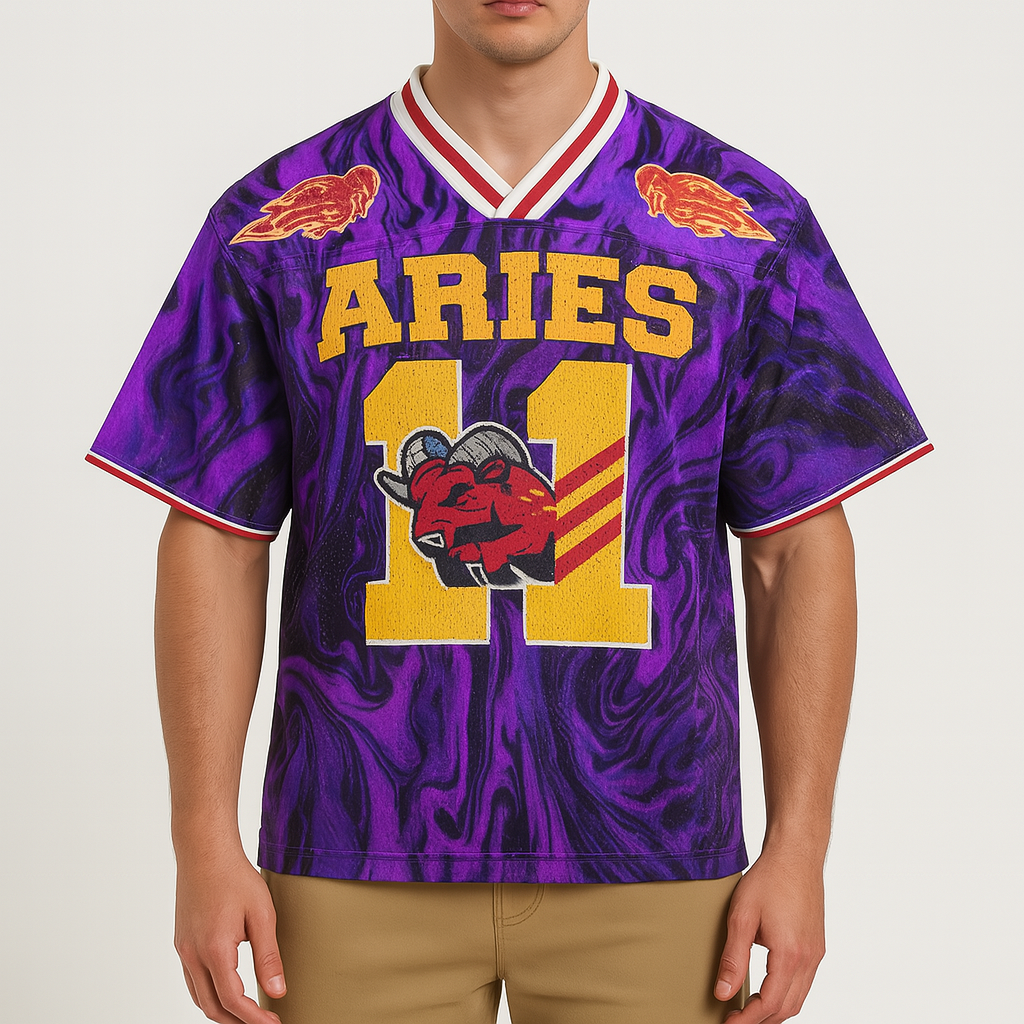 Retro Mesh Football Jersey