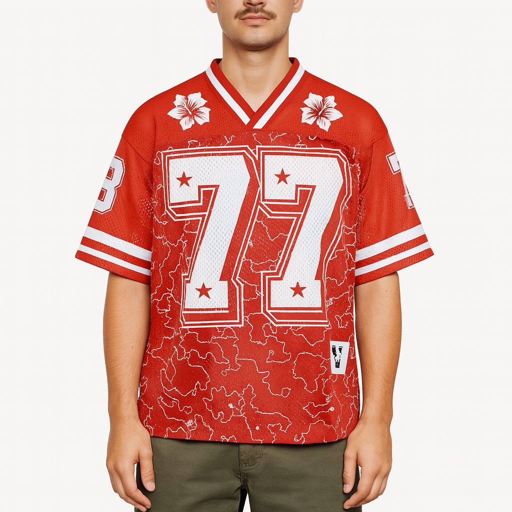 Retro Mesh Football Jersey