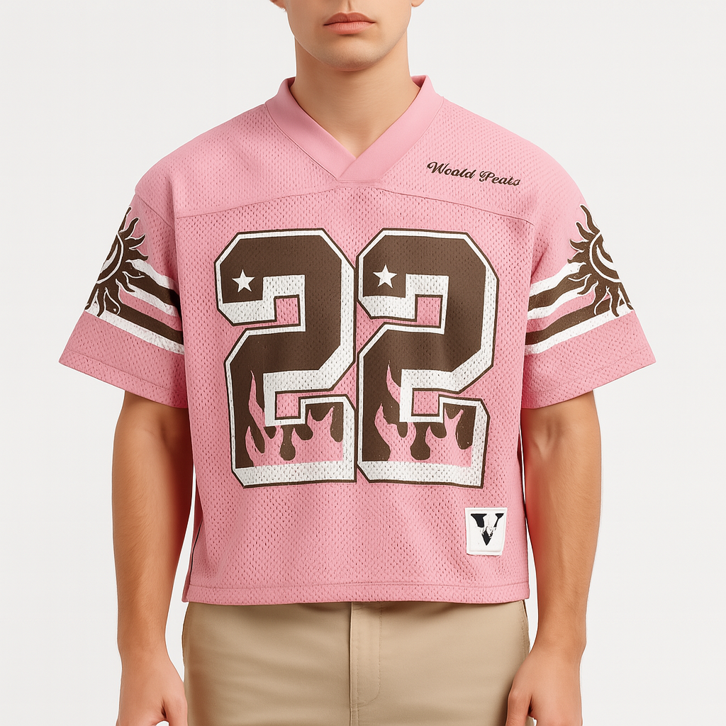 Retro Mesh Football Jersey