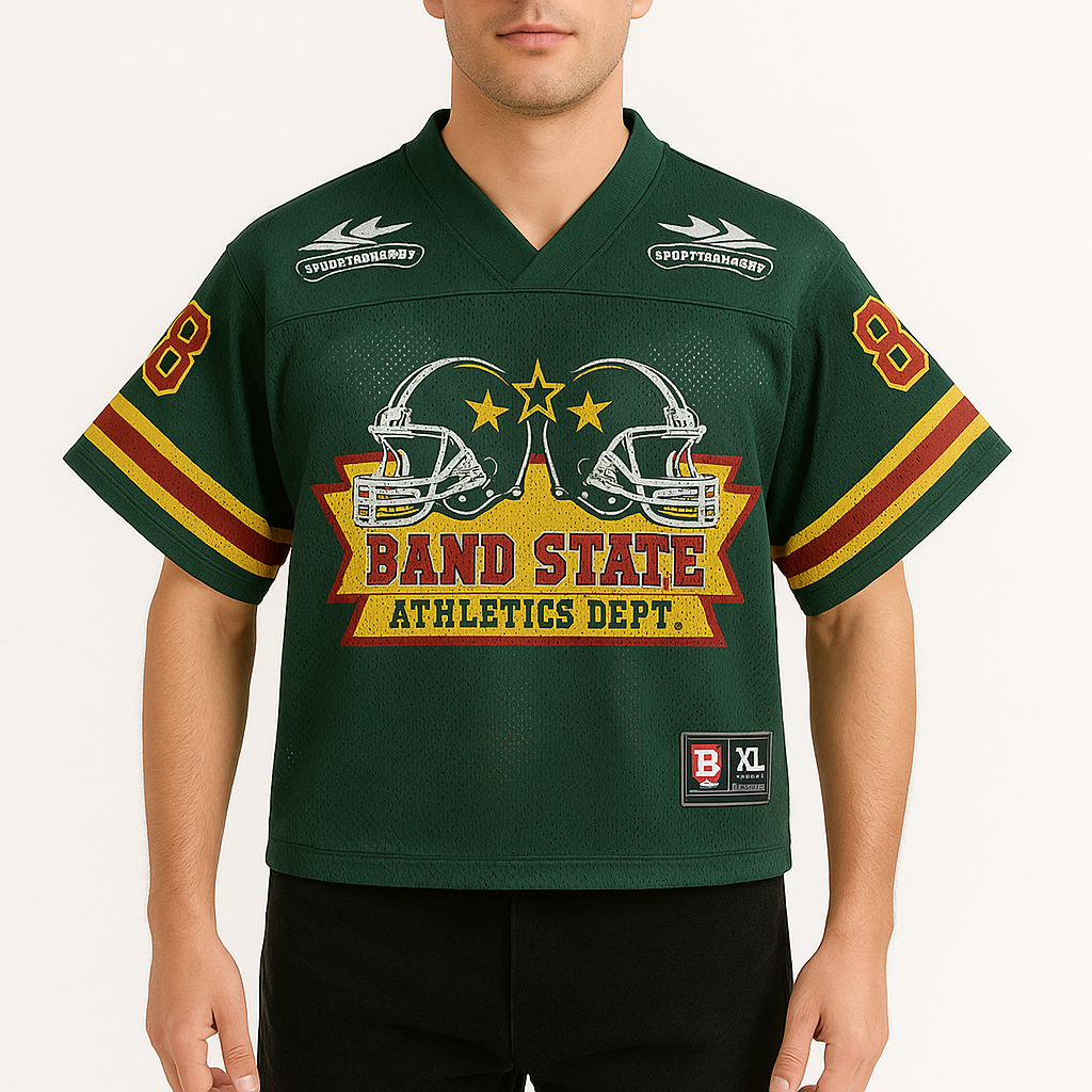 Retro Mesh Football Jersey