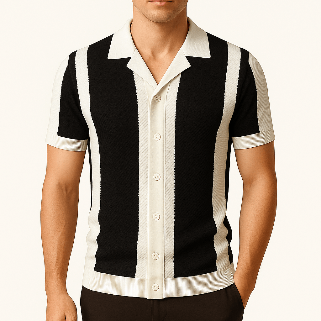 Striped Knit Tee