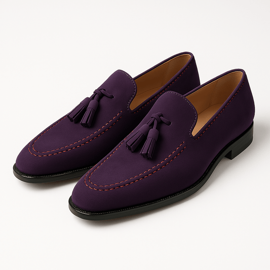 Tassel Leather Loafers
