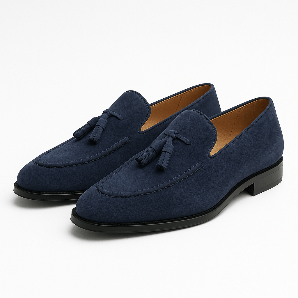 Tassel Leather Loafers