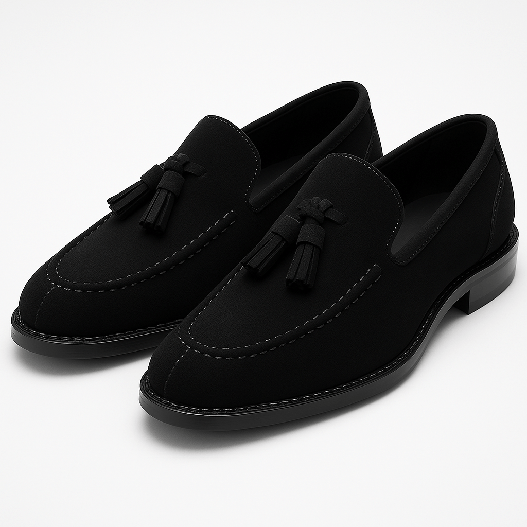 Tassel Leather Loafers