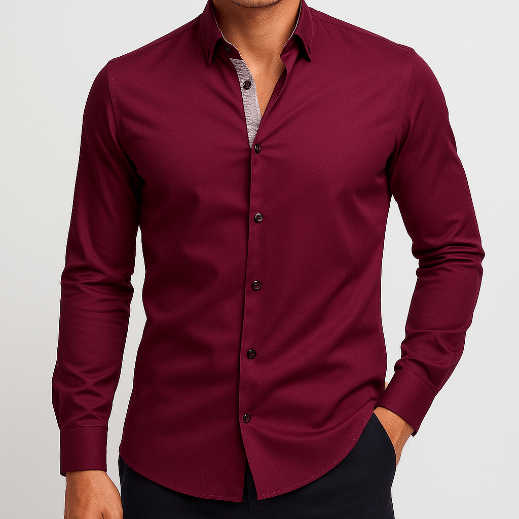 Slim Fit Button Shirt