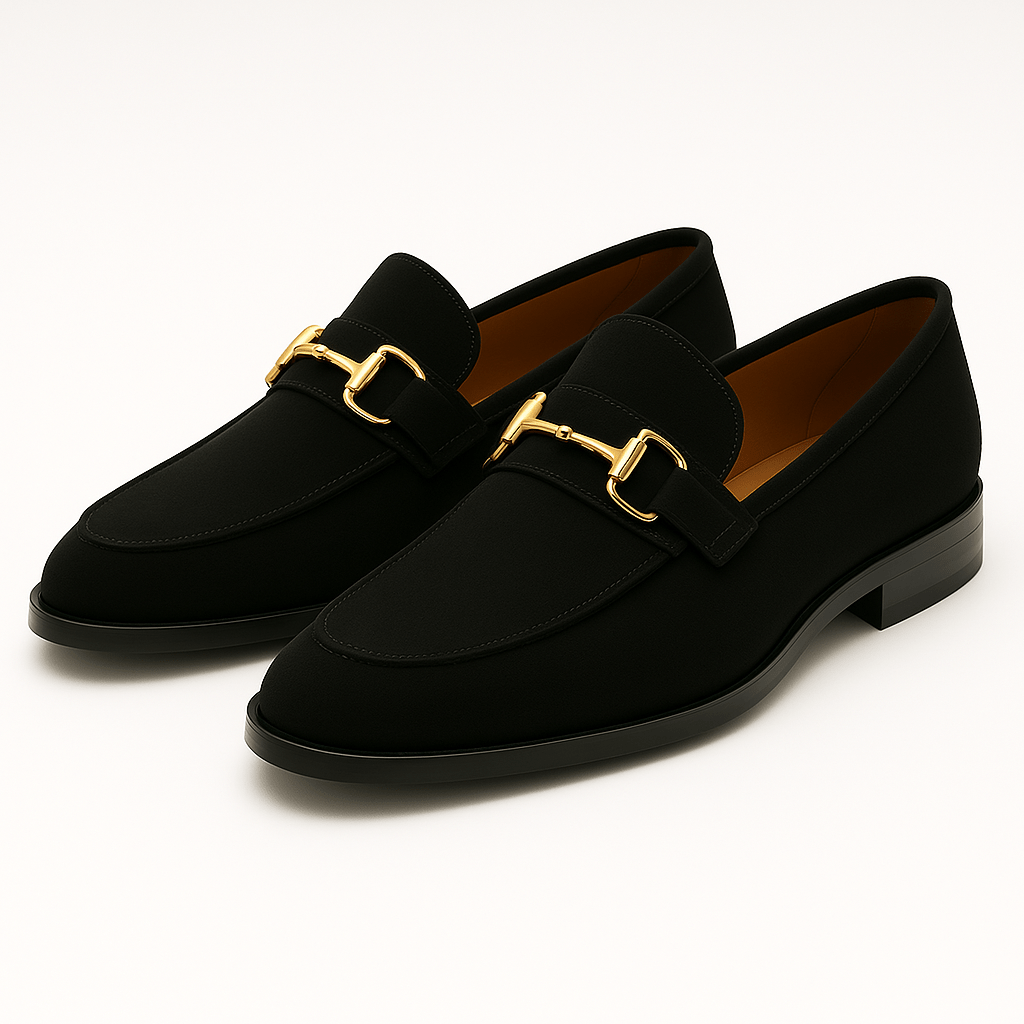 Almond Toe Suede Loafers