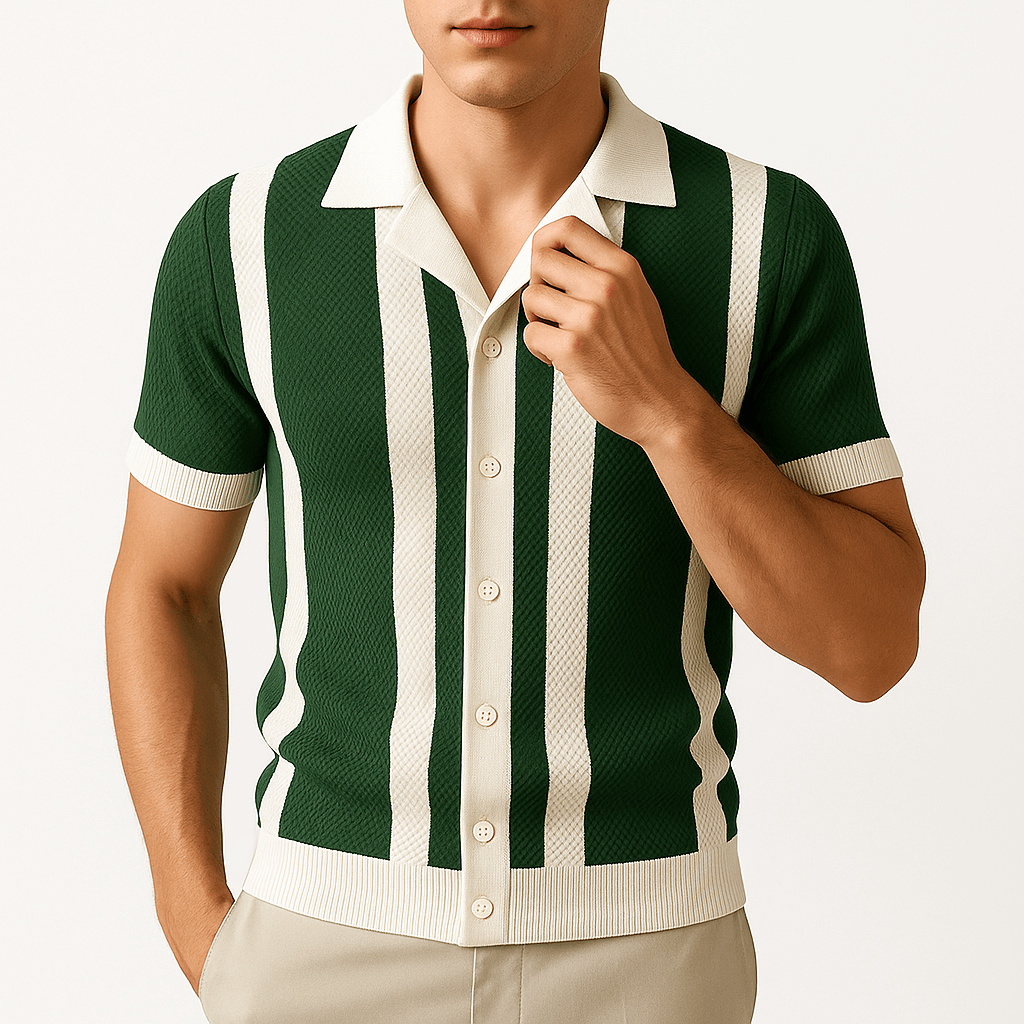 Striped Knit Tee